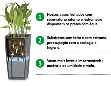 Diferencial Tropiflora - Sistema de sub-irrigação